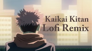 Jujutsu Kaisen OP Kaikai Kitan  Lofi Remix [upl. by Kiyoshi]