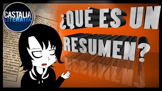 ¿Qué es y cómo hacer un resumen [upl. by Halehs717]