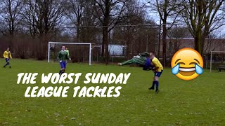 The Worst Sunday League Tackles [upl. by Claus380]