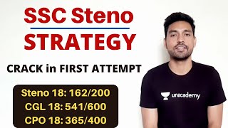 SSC Stenographer Complete Strategy  Crack in First Attempt  Preparation Tips [upl. by Ainoet]