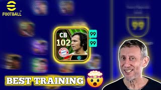 F Beckenbauer Best Training eFootball 2024 Mobile [upl. by Inman]