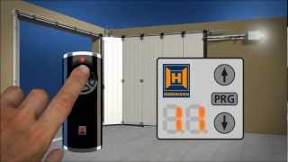 Hormann Vidéo dinstallation de porte de garage latérale [upl. by Eenor932]