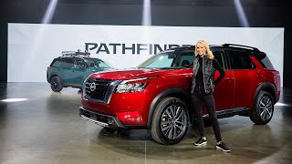 2022 Nissan Pathfinder LIVE Walkaround amp Review [upl. by Ylrak]