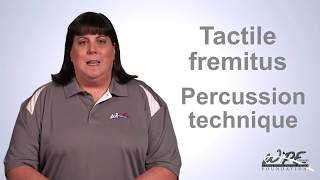 Percussion and Tactile Fremitus Lung Examination [upl. by Anul]