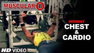 Monday Chest Workout amp Cardio Workout  MUSCULAR 8 by Guru Mann [upl. by Marsland]