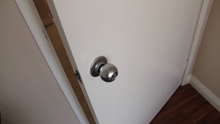 How To Close A Door Quietly  Life Hack [upl. by Jeannine822]