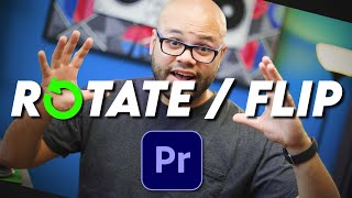 How To FLIP or ROTATE Footage  Premiere Pro [upl. by Llewol695]