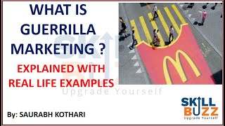 What is Guerrilla Marketing Real life case studies and examples  Best Marketing Campaigns [upl. by Sunday]