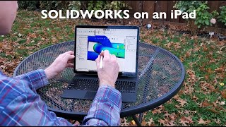 SOLIDWORKS on an iPad [upl. by Ailemor]