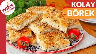 10 DAKİKADA En Kolay ve En Hızlı Börek Tarifi [upl. by Bully]