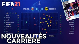 FIFA 21  LES PREMIÈRES INFOS CARRIÈRES [upl. by Euqinor]