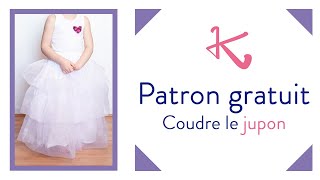 Coudre un jupon  patron GRATUIT  Kandix [upl. by Ardolino]