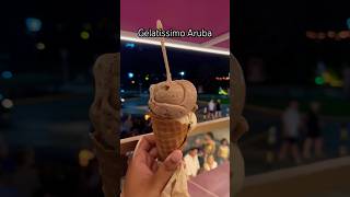 Best Gelato in Aruba Gelatissimo Bus aruba gelatissimobus travel gelato [upl. by Dibbell]