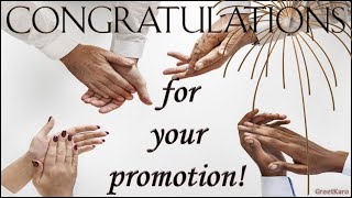 Congratulations on your Promotion [upl. by Lramaj]