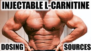 INJECTABLE LCARNITINE DOSING AND SOURCES [upl. by Dracir]