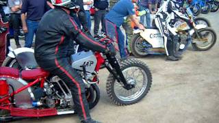 JAP V twin sidecar at Gillman Speedway [upl. by Alyal308]