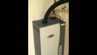 Aprilaire 800 Steam Humidifer Installation [upl. by Nerraw]