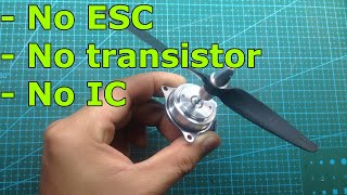 Running Motor HDD without ESC [upl. by Aelrac298]