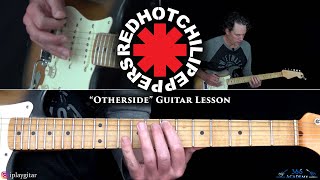 Red Hot Chili Peppers  Otherside Guitar Lesson [upl. by Petromilli]