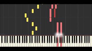 Jardin Secret  Richard Clayderman  Piano tutorial [upl. by Vonni]