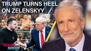 Jon Stewart on Trump’s Heel Turn on Zelenskyy In Favor of Putin’s New World Order  The Daily Show [upl. by Acinnod222]