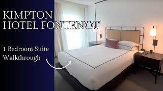 Kimpton Hotels  Hotel Fontenot  New Orleans LA  1 Bedroom Suite Room Tour [upl. by Aina]