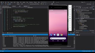 Java Android App in Visual Studio 2019  Getting Started [upl. by Chanda]