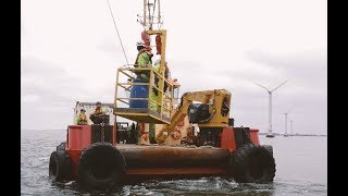 Decommissioning Vindeby Offshore Wind Farm  the worlds first offshore wind farm [upl. by Will]