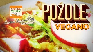 Pozole rojo vegano  Cocina Vegan Fácil Reeditado [upl. by Sheelagh]