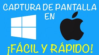 Como hacer una CAPTURA DE PANTALLA Fácil y Rápido 🚀 en Windows y en Mac laptop pc portatil  2020 [upl. by Geraldina537]