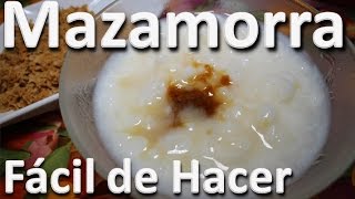 Receta de Mazamorra Colombiana  Comida típica de medellin [upl. by Yremrej229]