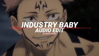 industry baby  lil nas x jack harlow edit audio [upl. by Fennell153]