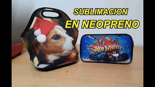 Tutorial Sublimación sobre Neopreno [upl. by Enenaej]