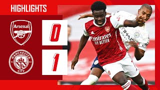 HIGHLIGHTS  Arsenal vs Manchester City 01  Premier League [upl. by Akemat]