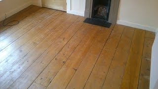 Restoring Wood Flooring Inc Filling amp Sealing Gaps [upl. by Jasmina]