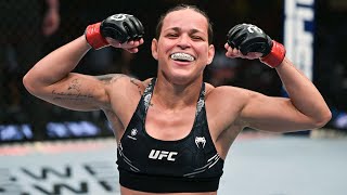 Eduarda Moura Octagon Interview  UFC São Paulo [upl. by Narik]