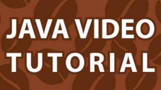 Java Video Tutorial [upl. by Candi595]