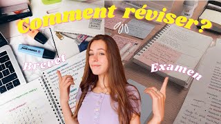 Comment RÉVISER ses cours brevet examenbac [upl. by Nohtahoj]