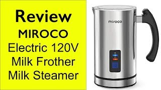 Review Miroco Milk Frother  How to make froth milk at home [upl. by Kremer]