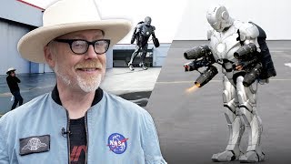 How Adam Savage Built a Real Iron Man Suit That Flies [upl. by Edyak]