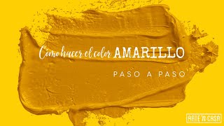 Cómo hacer el color amarillo [upl. by Meridel513]