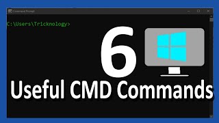 6 Windows CMD Command Prompt Commands Mostly Used By System Administrator [upl. by Lymn]