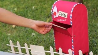 Haz tu propio buzon para cartas  DIY Mailbox [upl. by Pollock]