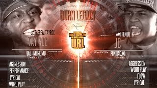 TAY ROC VS JC SMACK URL  URLTV [upl. by Pump546]