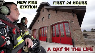 First 24 Hours in a New Fire Station  A Day in the Life [upl. by Nathanoj]