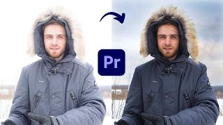 INSTANTLY FIX OVEREXPOSED Video in Premiere Pro One tip you didn’t know about [upl. by Mellman]