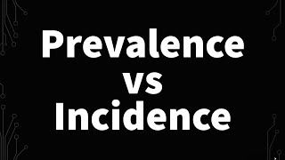 Prevalence Vs Incidence  Formulas  Statistic Shorts [upl. by Llet]