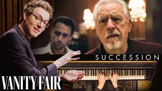 How Successions Composer Created the Theme Song  Vanity Fair [upl. by Yelsnia115]