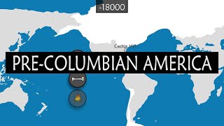 PreColumbian America  Summary on a Map [upl. by Christoper]