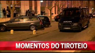 CMTV mostra vídeo do tiroteio em Lisboa [upl. by Luahs]